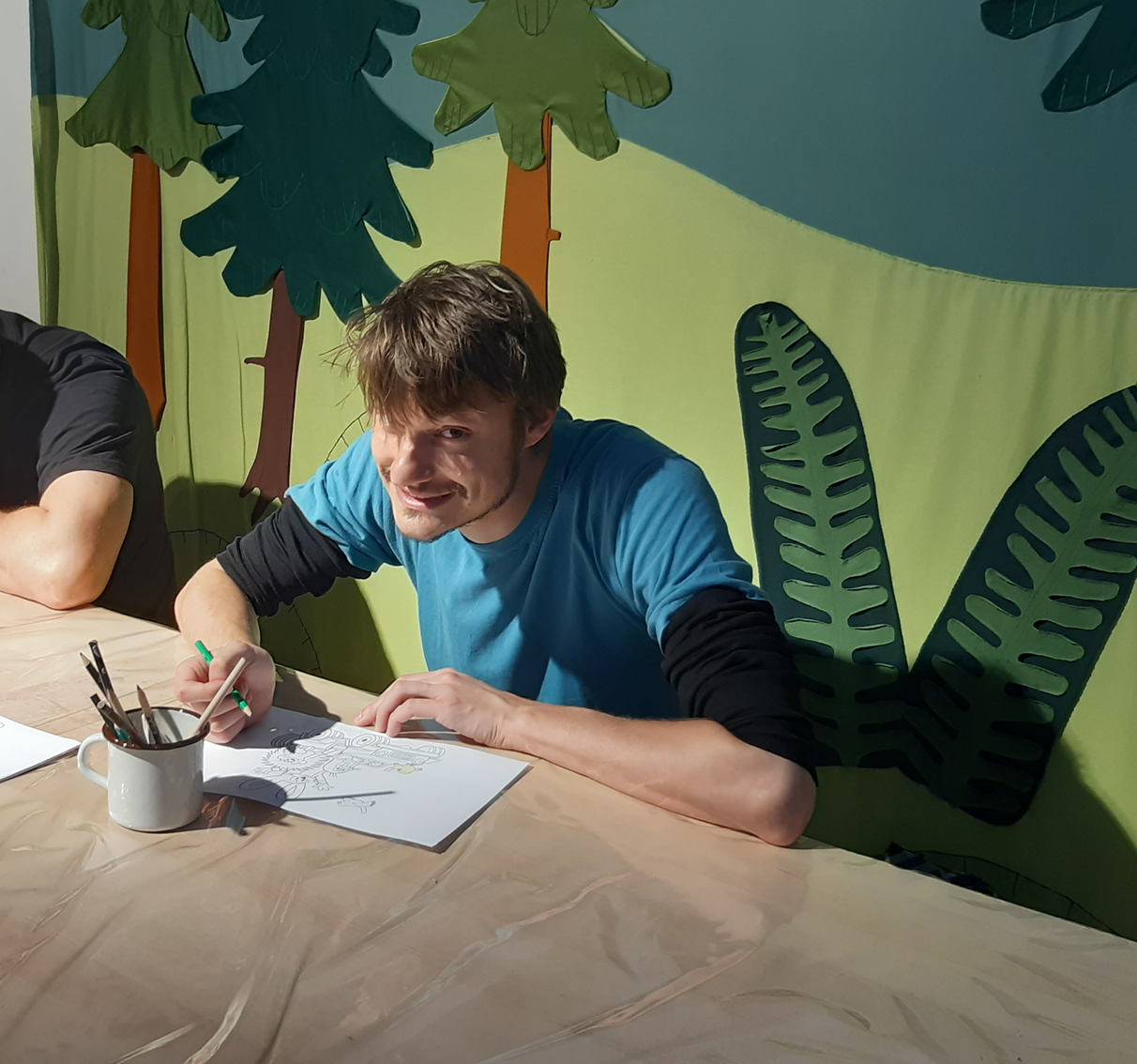 Někdy stačí i jen omalovánky s Krtečkem